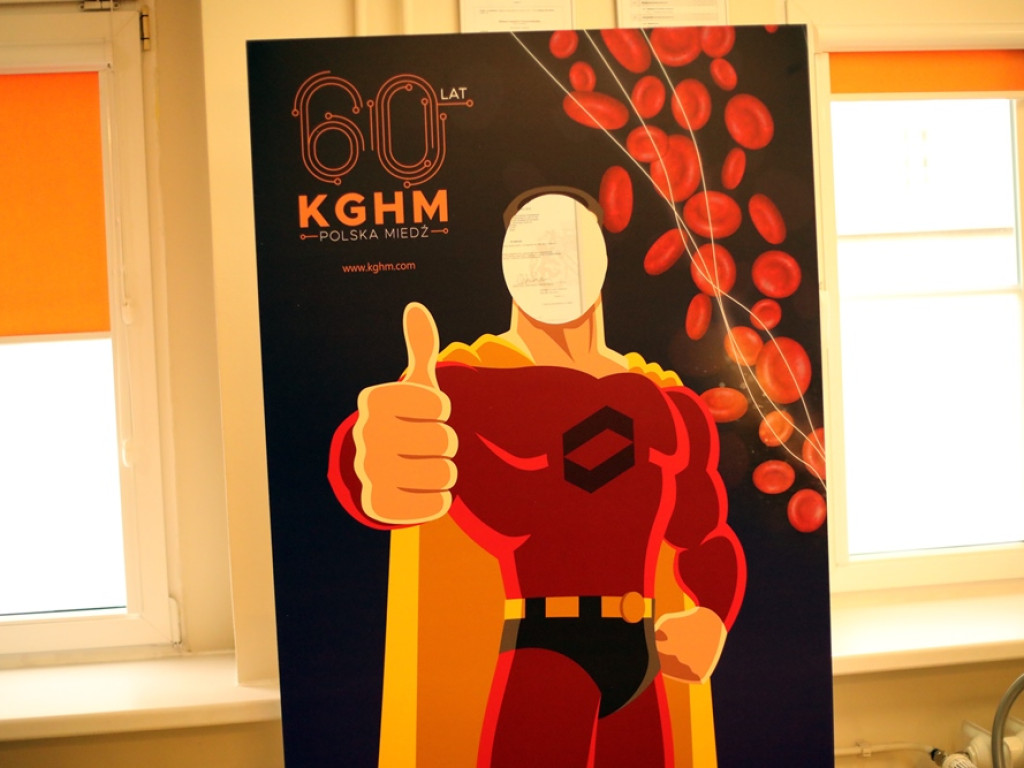 Oddają krew na 60-lecie KGHM-u! Chętny do pomocy nie brakuje