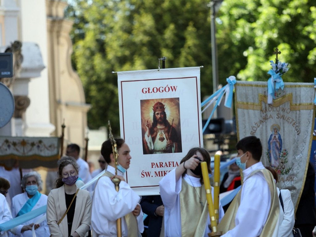 Tłumy głogowian. Tak wyglądała procesja na Starym Mieście