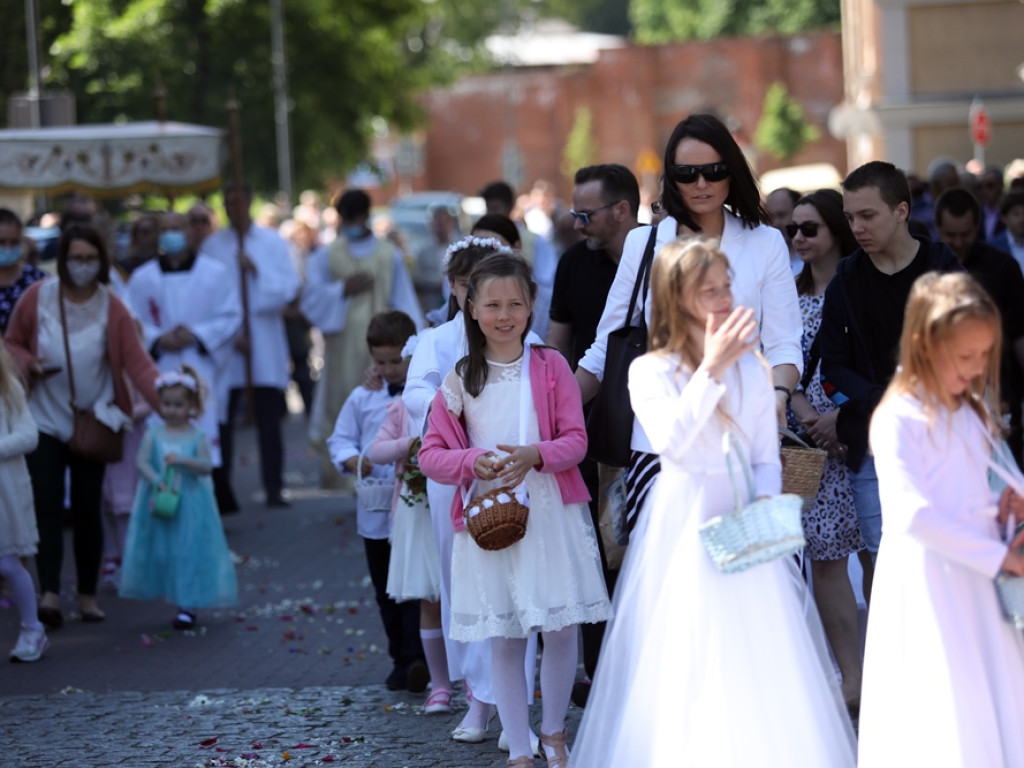 Tłumy głogowian. Tak wyglądała procesja na Starym Mieście