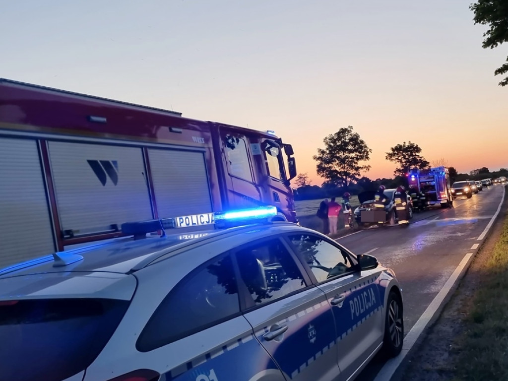 Ugasili pożar gaśnicą zanim dojechali strażacy