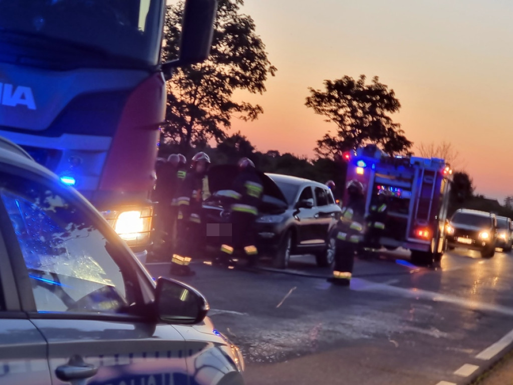Ugasili pożar gaśnicą zanim dojechali strażacy