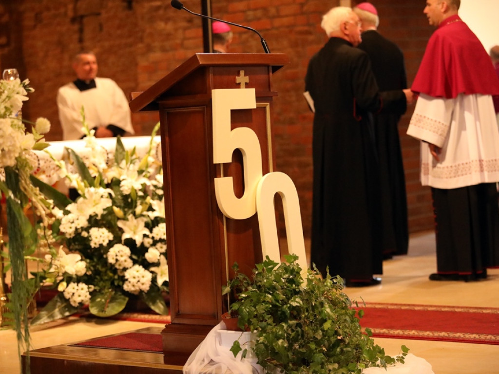 Jubileusz 50-lecia kapłaństwa ks. Ryszarda Dobrołowicza