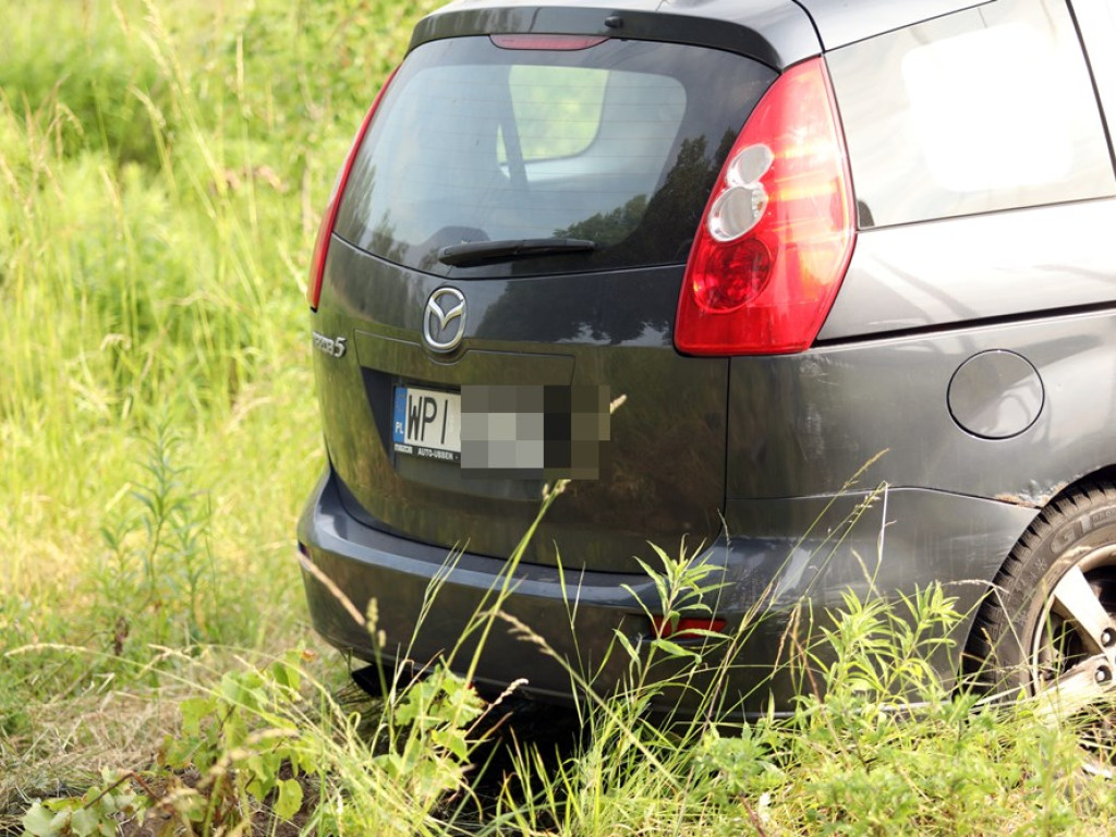 Pijany za kółkiem! Wypadek w kierunku na hutę