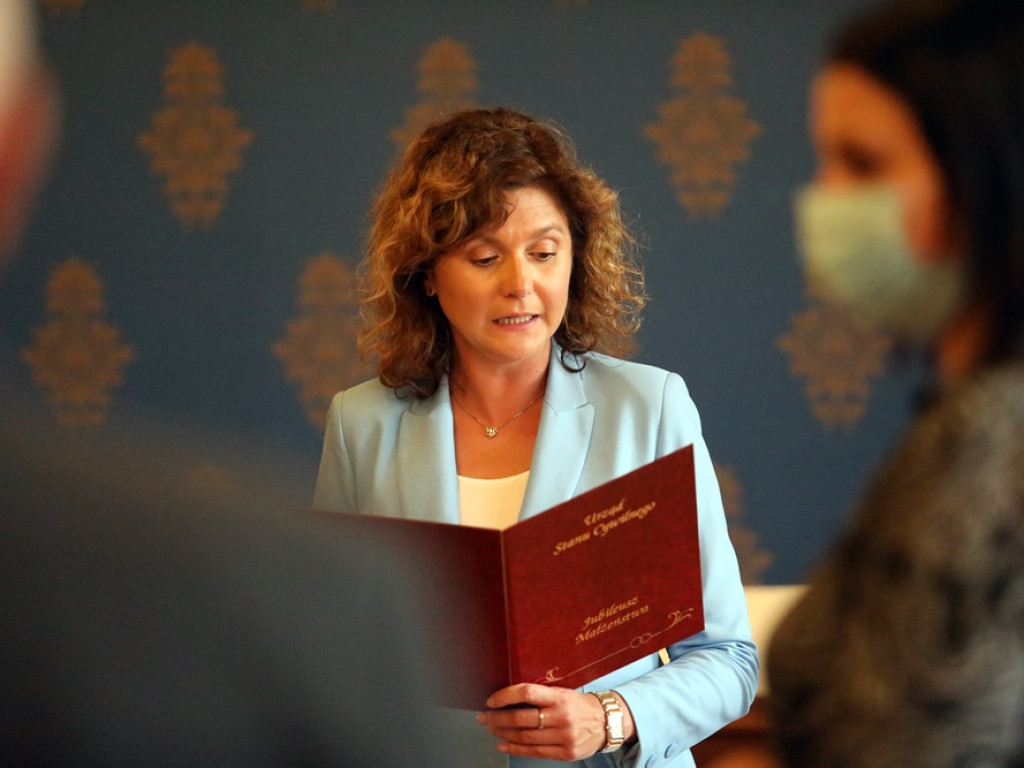 Złote Gody, czyli 50 lat razem. Piękne jubileusze w głogowskim ratuszu