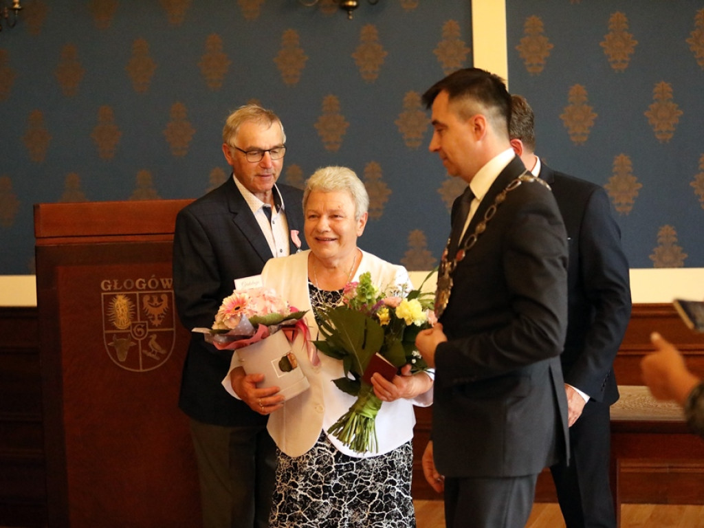Złote Gody, czyli 50 lat razem. Piękne jubileusze w głogowskim ratuszu