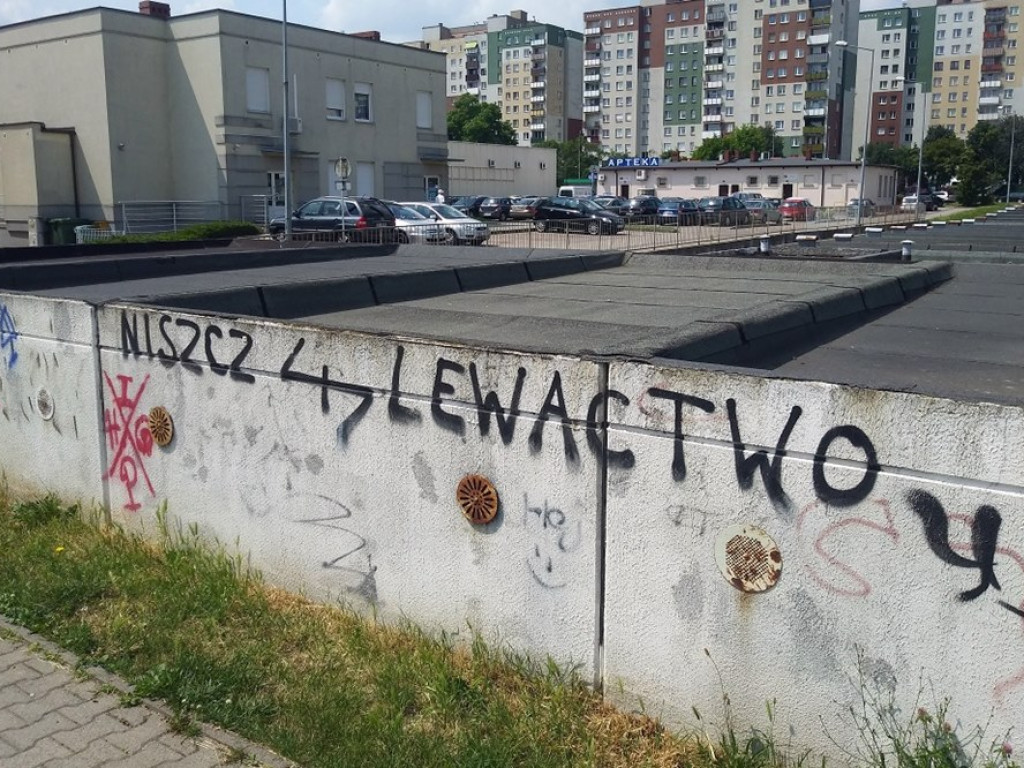 Nacjonalistyczne hasła i takie przeciw LGBT. Sprawą zajęła się policja