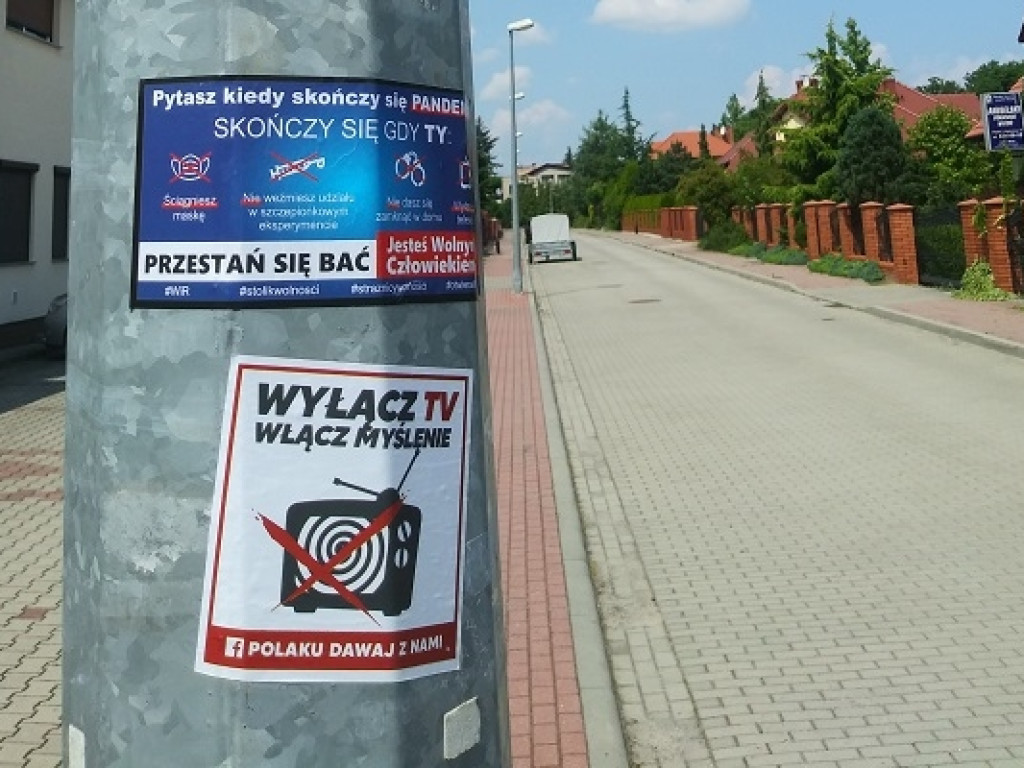 Nacjonalistyczne hasła i takie przeciw LGBT. Sprawą zajęła się policja