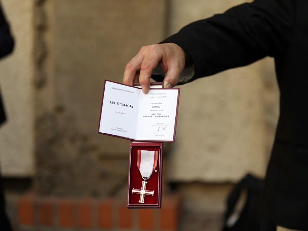 Chruszcz i Kosmalski otrzymali Krzyże Wolności i Solidarności od prezesa IPN-u