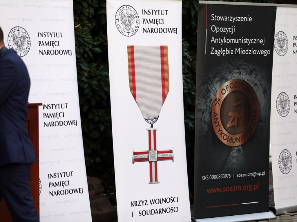 Chruszcz i Kosmalski otrzymali Krzyże Wolności i Solidarności od prezesa IPN-u