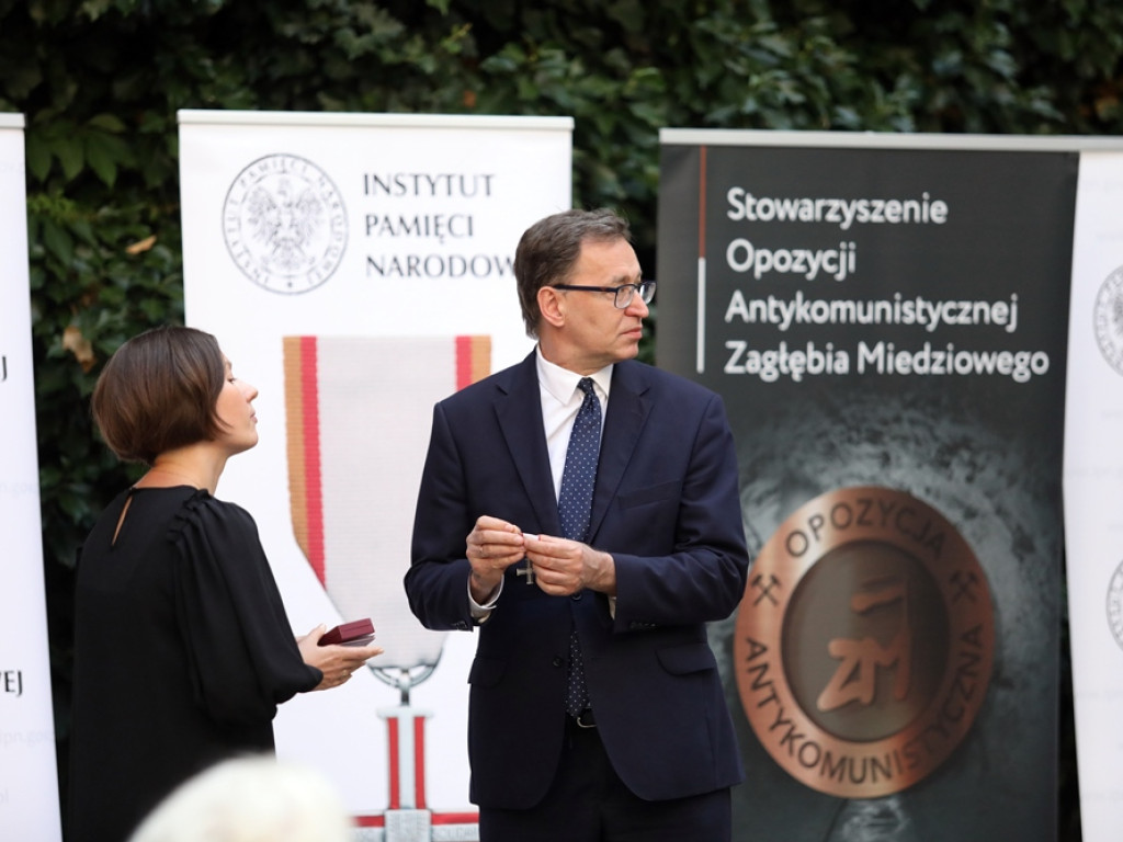 Chruszcz i Kosmalski otrzymali Krzyże Wolności i Solidarności od prezesa IPN-u