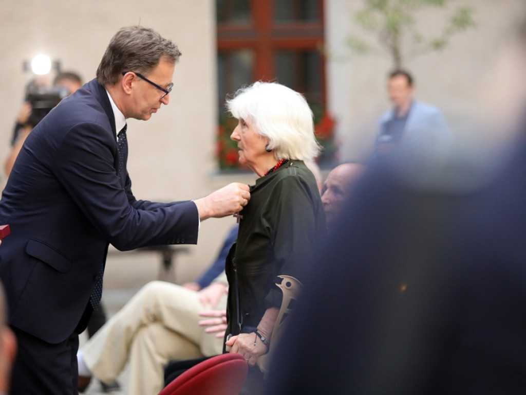 Chruszcz i Kosmalski otrzymali Krzyże Wolności i Solidarności od prezesa IPN-u