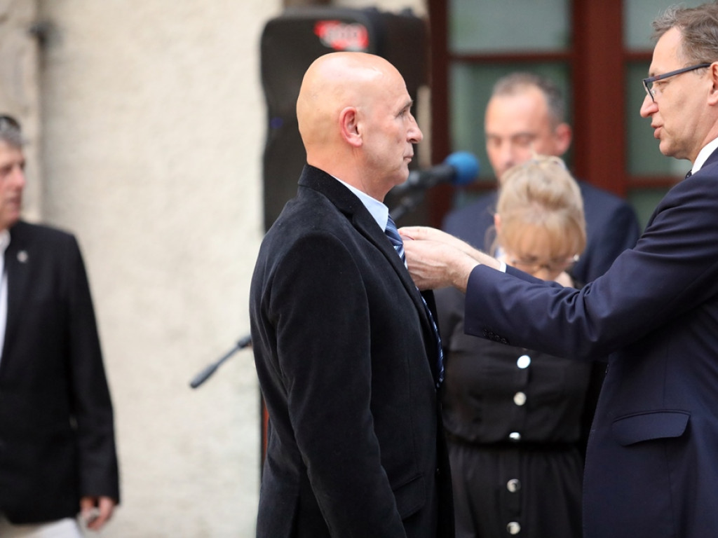 Chruszcz i Kosmalski otrzymali Krzyże Wolności i Solidarności od prezesa IPN-u