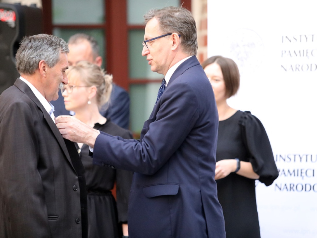 Chruszcz i Kosmalski otrzymali Krzyże Wolności i Solidarności od prezesa IPN-u