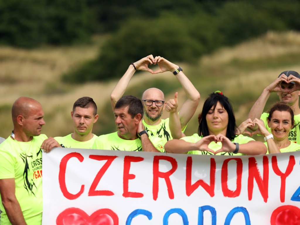 Ostatni trening przed Crossem Straceńców. Na Górkowie było czerwono