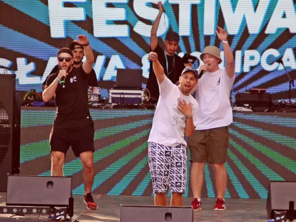 Rap Stacja Festiwal w Sławie! Co tam się dzieje. Świetna zabawa