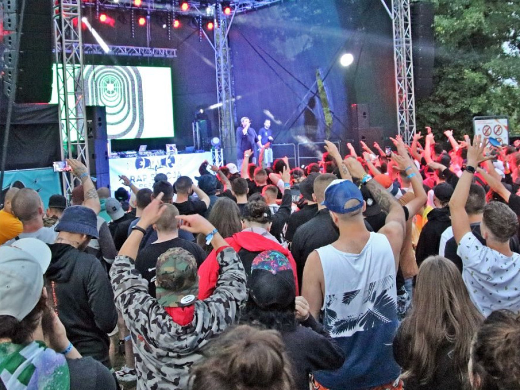 Rap Stacja Festiwal w Sławie! Co tam się dzieje. Świetna zabawa