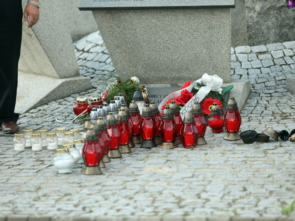 Głogowianie uczcili 78. rocznicę zbrodni wołyńskiej [ZDJĘCIA]