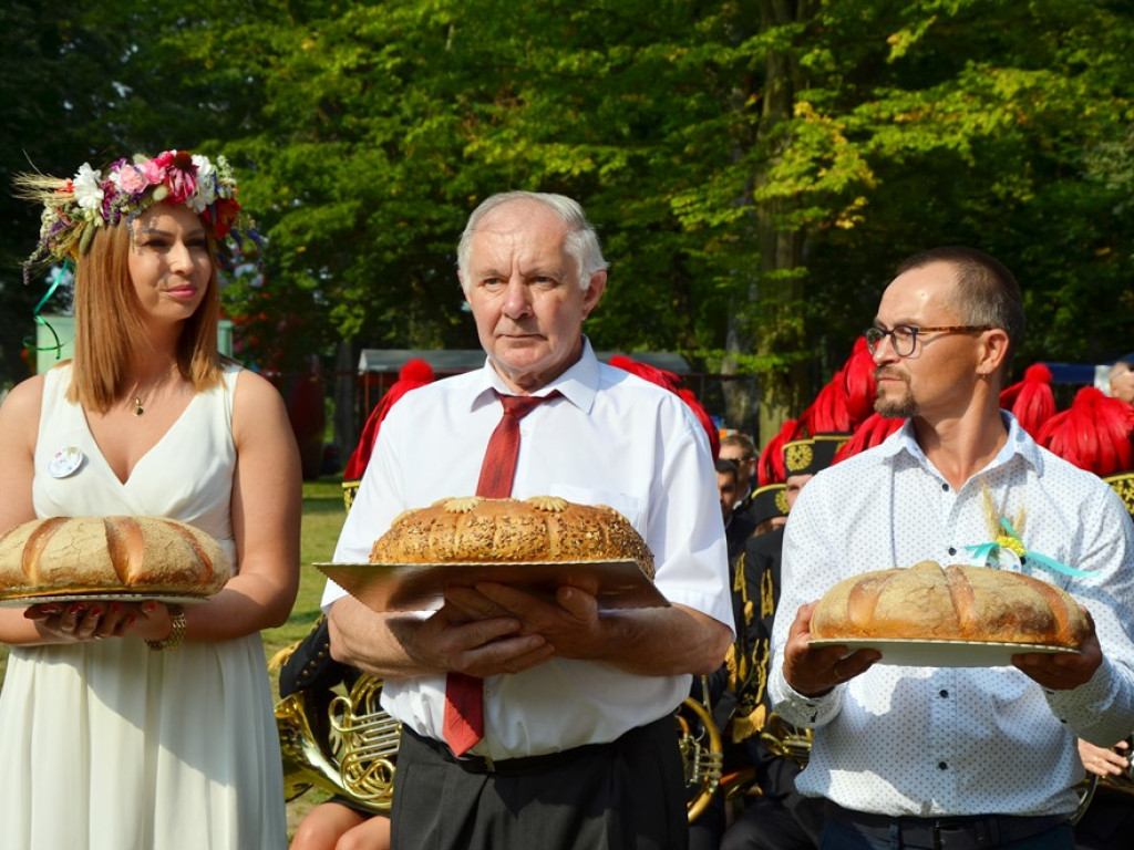 Świętowali zbiórkę plonów. Rolnicy z gminy Radwanice [ZDJĘCIA]