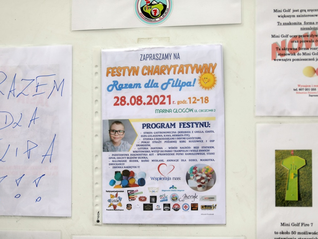 Na marinie trwa charytatywny festyn dla małego Filipka [ZDJĘCIA]