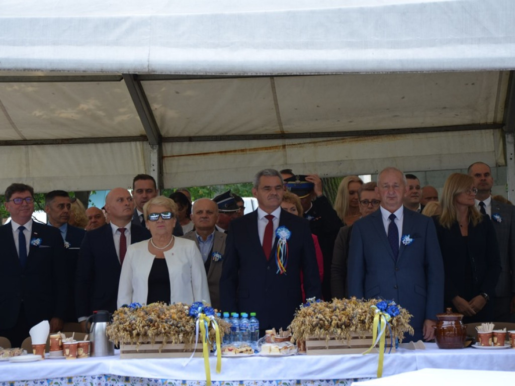 Markowska na dożynkach w Grębocicach. Świętowali nie tylko rolnicy [ZDJĘCIA]