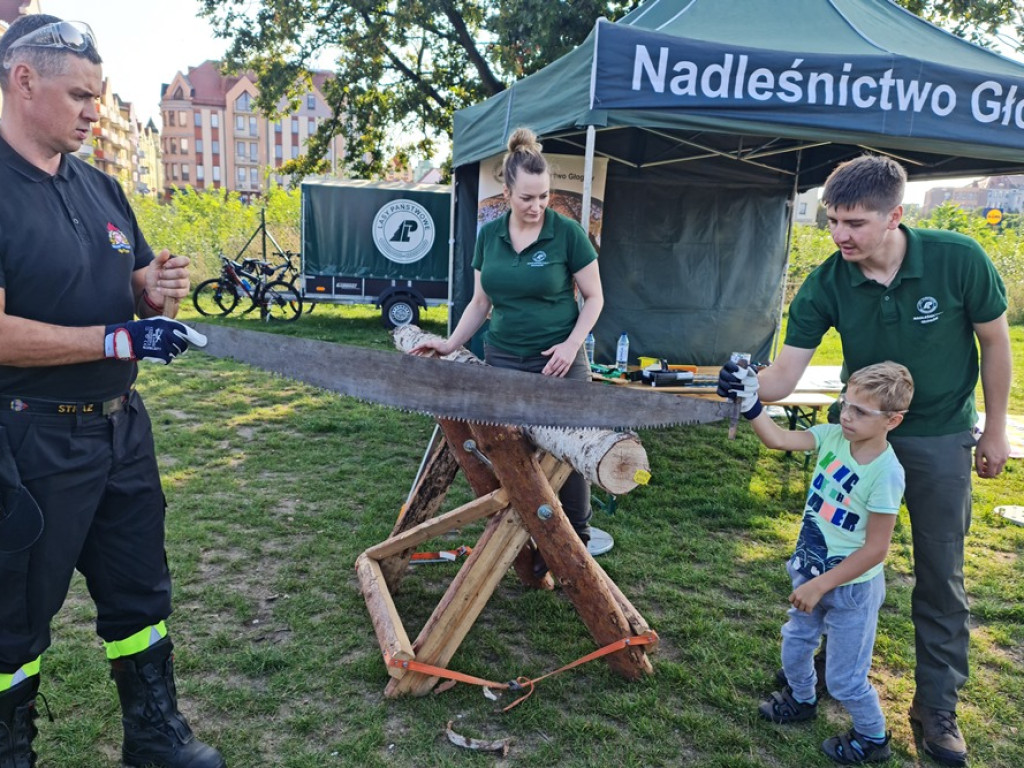 Służby mundurowe dla Jasia! Zbierali pieniądze na operację małego bohatera [ZDJĘCIA]