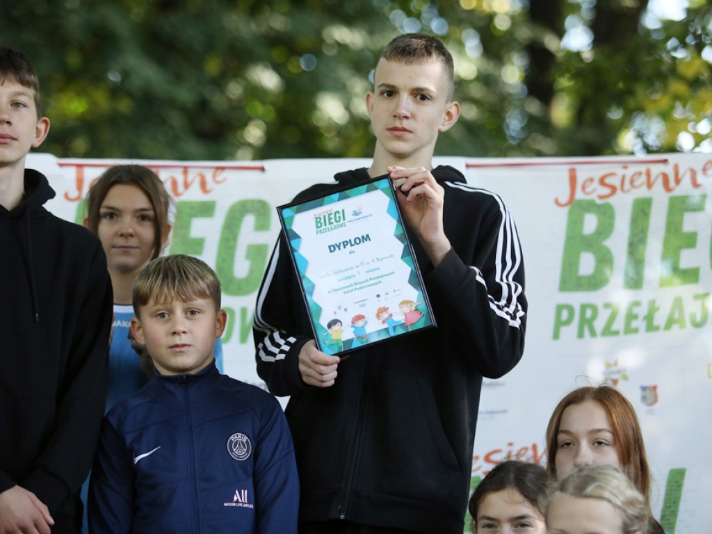 Finał Jesiennych Biegów Przełajowych [ZDJĘCIA] [WIDEO]