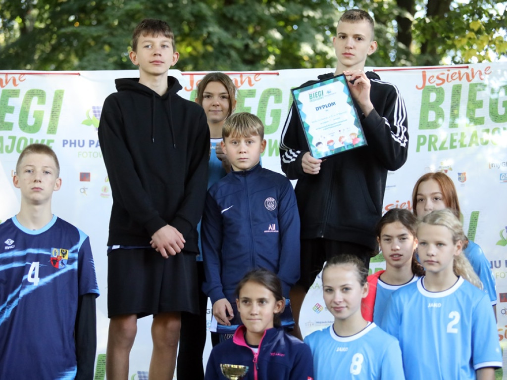 Finał Jesiennych Biegów Przełajowych [ZDJĘCIA] [WIDEO]