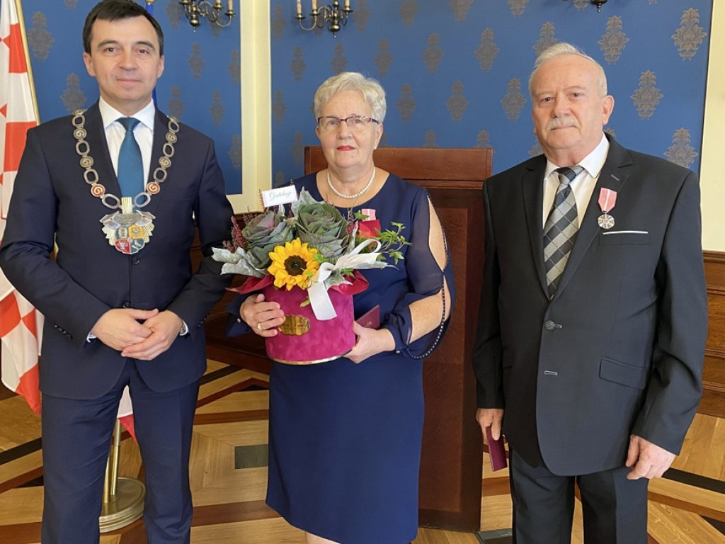 Świętowali Złote Gody. Prezydent wręczył medale [ZDJĘCIA]