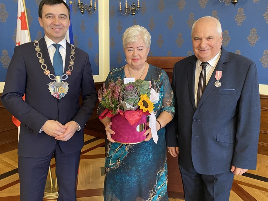 Świętowali Złote Gody. Prezydent wręczył medale [ZDJĘCIA]