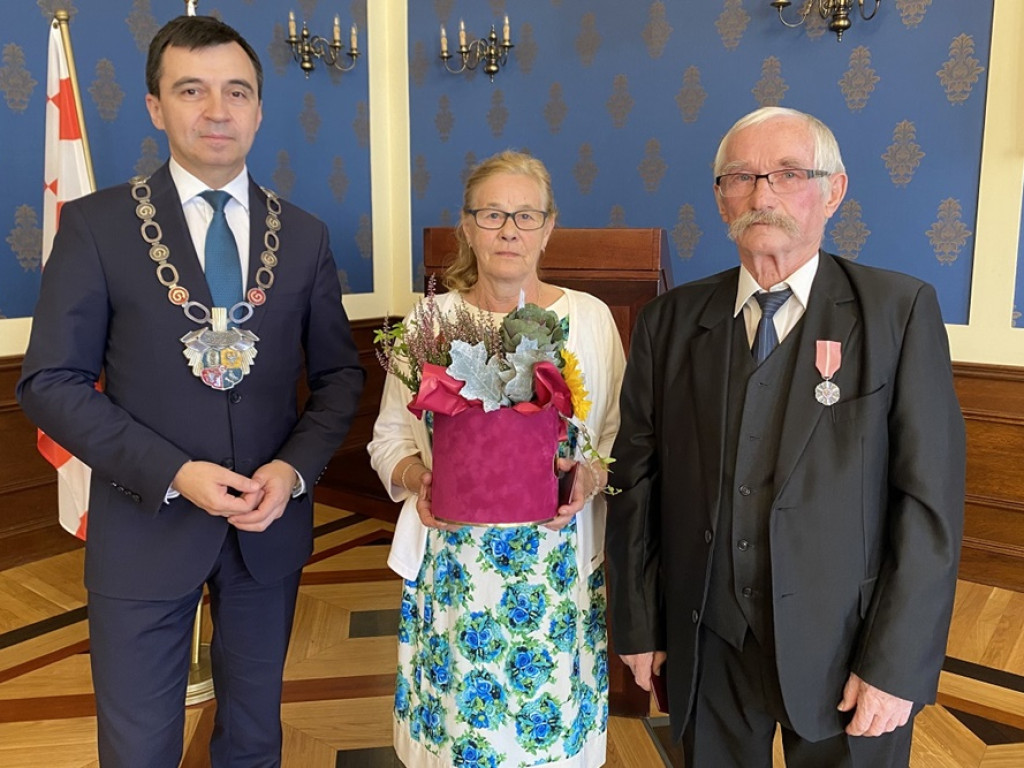 Świętowali Złote Gody. Prezydent wręczył medale [ZDJĘCIA]