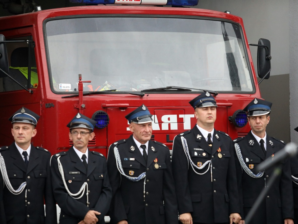 Marcinek ochrzczony! Nowe auto dla strażaków w Kotli [ZDJĘCIA]