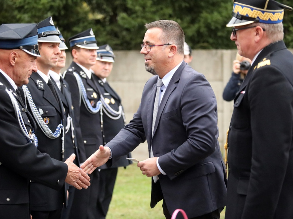 Marcinek ochrzczony! Nowe auto dla strażaków w Kotli [ZDJĘCIA]