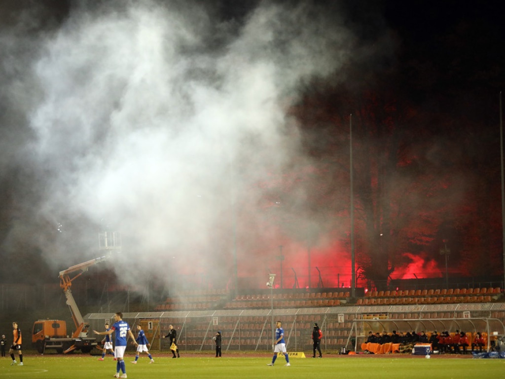 Derby na remis. Chrobry podzielił się punktami z Miedzią [ZDJĘCIA]