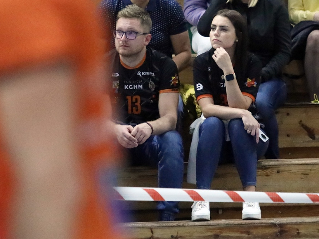 Lider za mocny. Siatkarze Chrobrego ulegli w trzech setach [ZDJĘCIA]