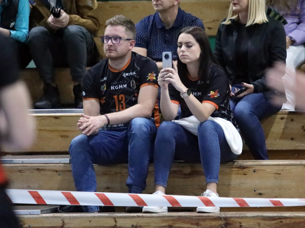 Lider za mocny. Siatkarze Chrobrego ulegli w trzech setach [ZDJĘCIA]