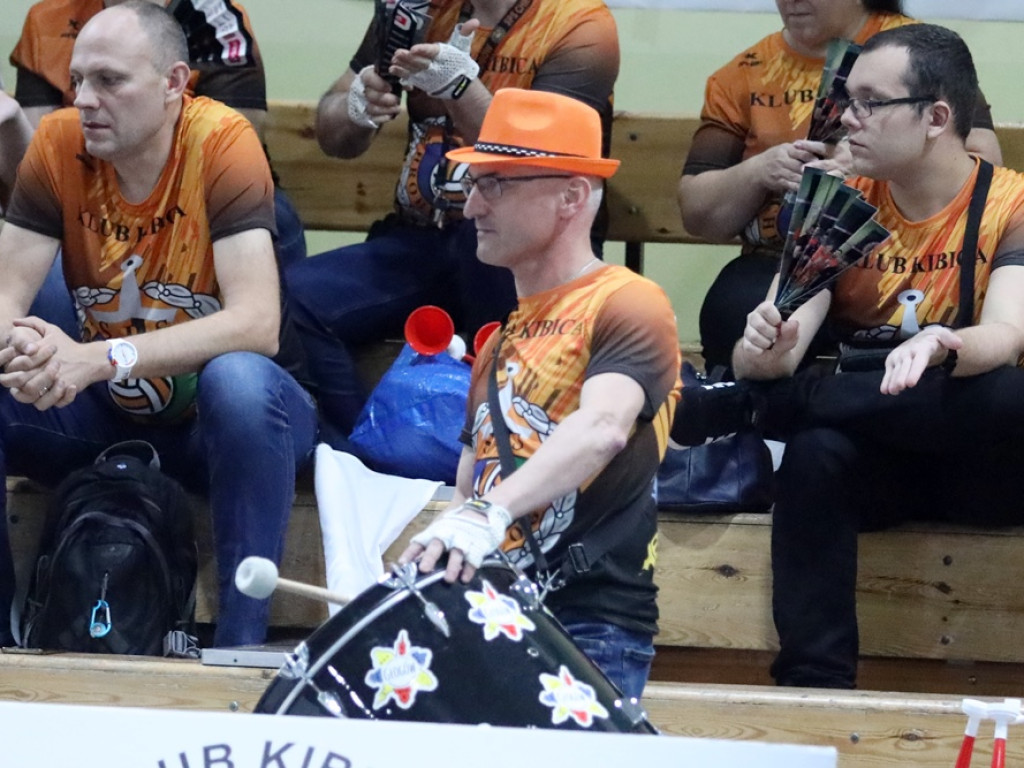 Lider za mocny. Siatkarze Chrobrego ulegli w trzech setach [ZDJĘCIA]