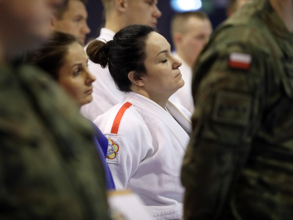Wojskowi na macie. W Głogowie trwają duże zawody w judo [ZDJĘCIA]