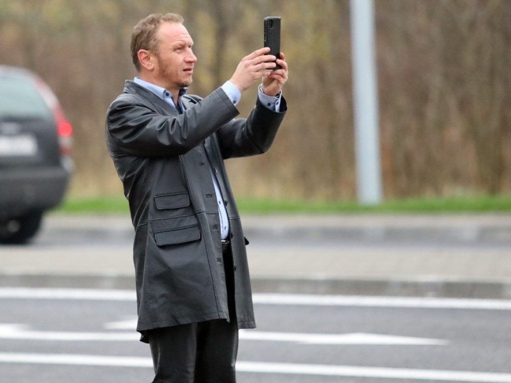 Na rondzie zagrała nawet Zakładowa Orkiestra Dęta Huty Miedzi Głogów [ZDJĘCIA]