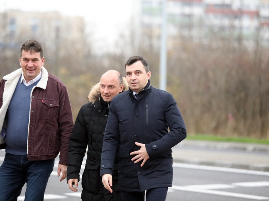Na rondzie zagrała nawet Zakładowa Orkiestra Dęta Huty Miedzi Głogów [ZDJĘCIA]