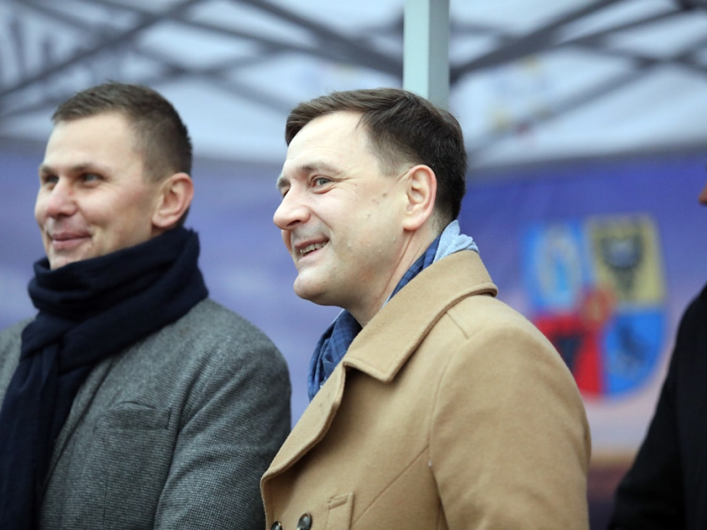 Na rondzie zagrała nawet Zakładowa Orkiestra Dęta Huty Miedzi Głogów [ZDJĘCIA]