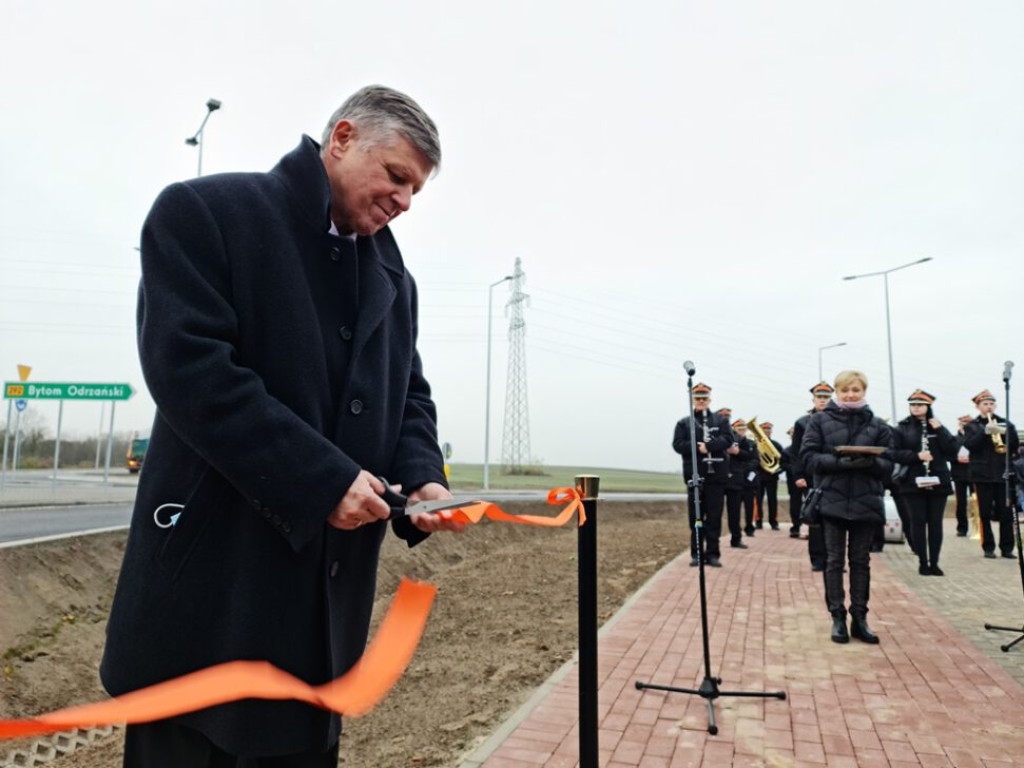 Na rondzie zagrała nawet Zakładowa Orkiestra Dęta Huty Miedzi Głogów [ZDJĘCIA]
