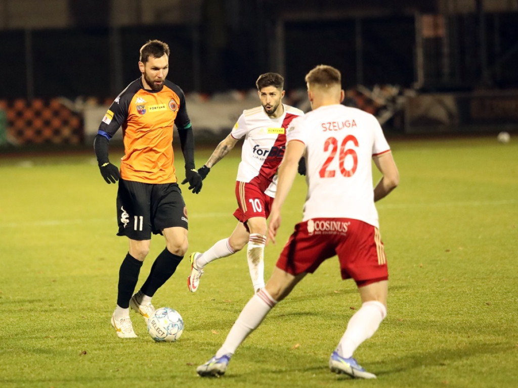 Piła gol! Chrobry pokonał ŁKS i zbliżył się do czołówki Fortuny 1 Ligi [ZDJĘCIA]