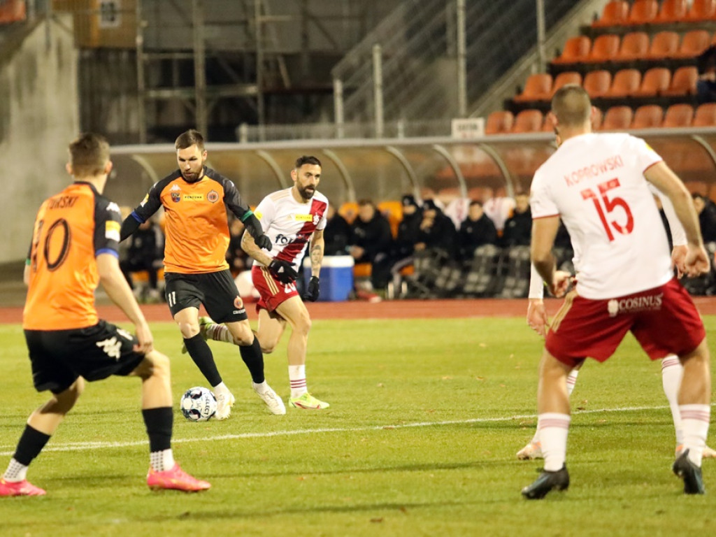 Piła gol! Chrobry pokonał ŁKS i zbliżył się do czołówki Fortuny 1 Ligi [ZDJĘCIA]