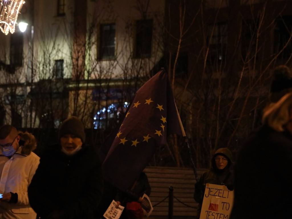 Wolne media. Protest w Głogowie. 