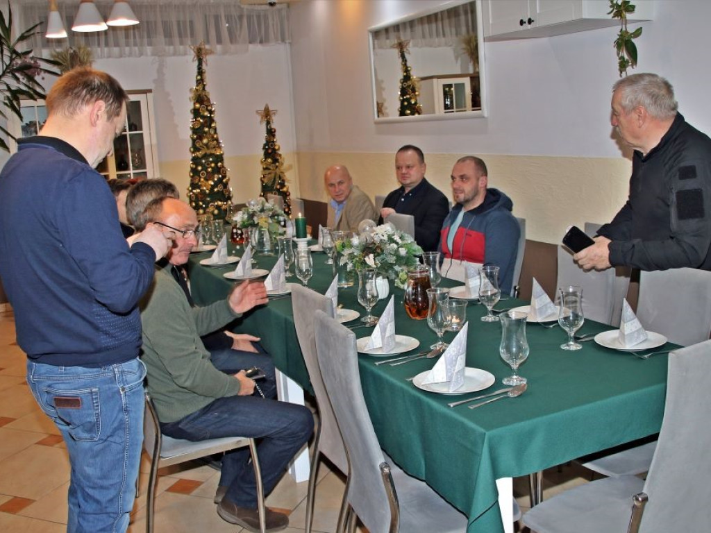 Opłatkowe spotkanie i pogadanka o historii [ZDJĘCIA]