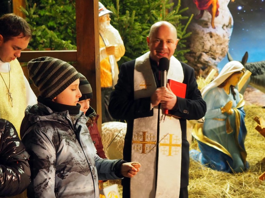 Taka stajenka stanęła na dziedzińcu kościoła Bożego Ciała [ZDJĘCIA]