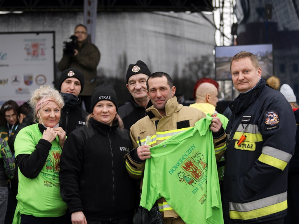 700 uczestników na starcie Noworocznego Marszobiegu w Głogowie [ZDJĘCIA]