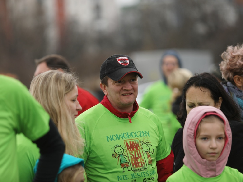 700 uczestników na starcie Noworocznego Marszobiegu w Głogowie [ZDJĘCIA]