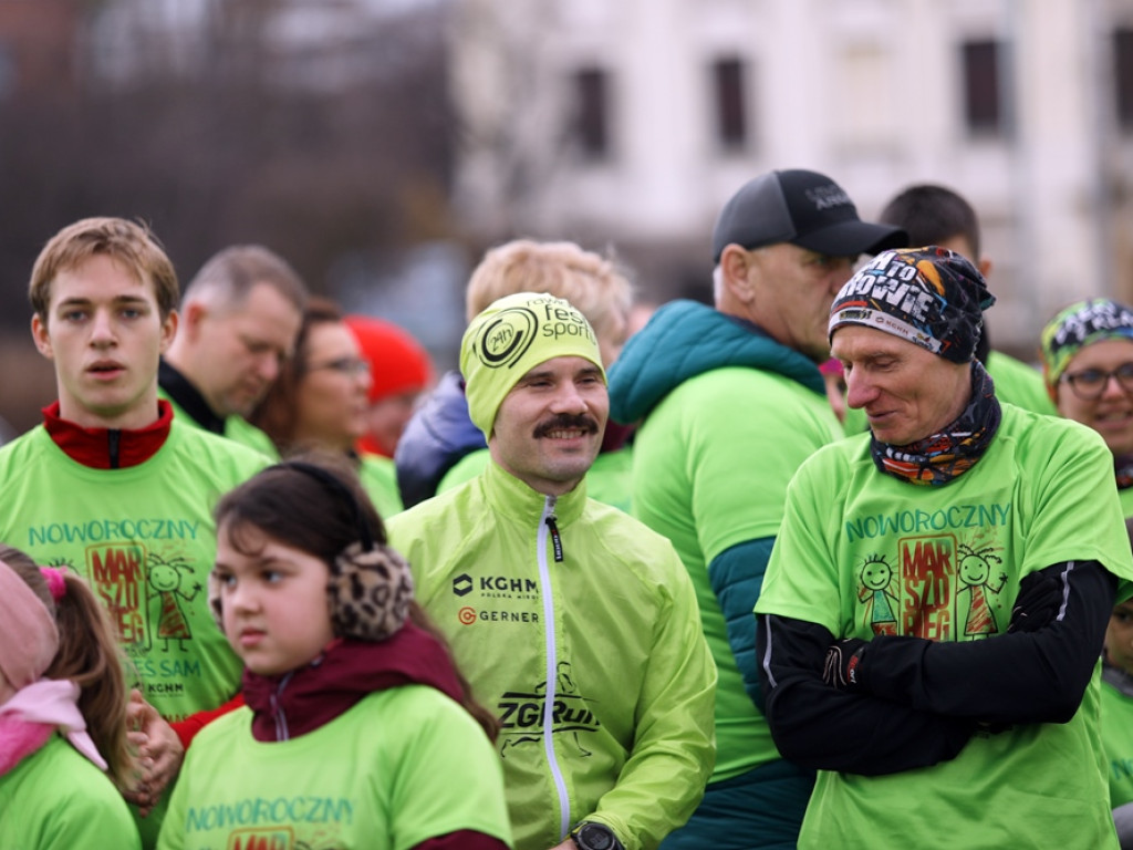 700 uczestników na starcie Noworocznego Marszobiegu w Głogowie [ZDJĘCIA]