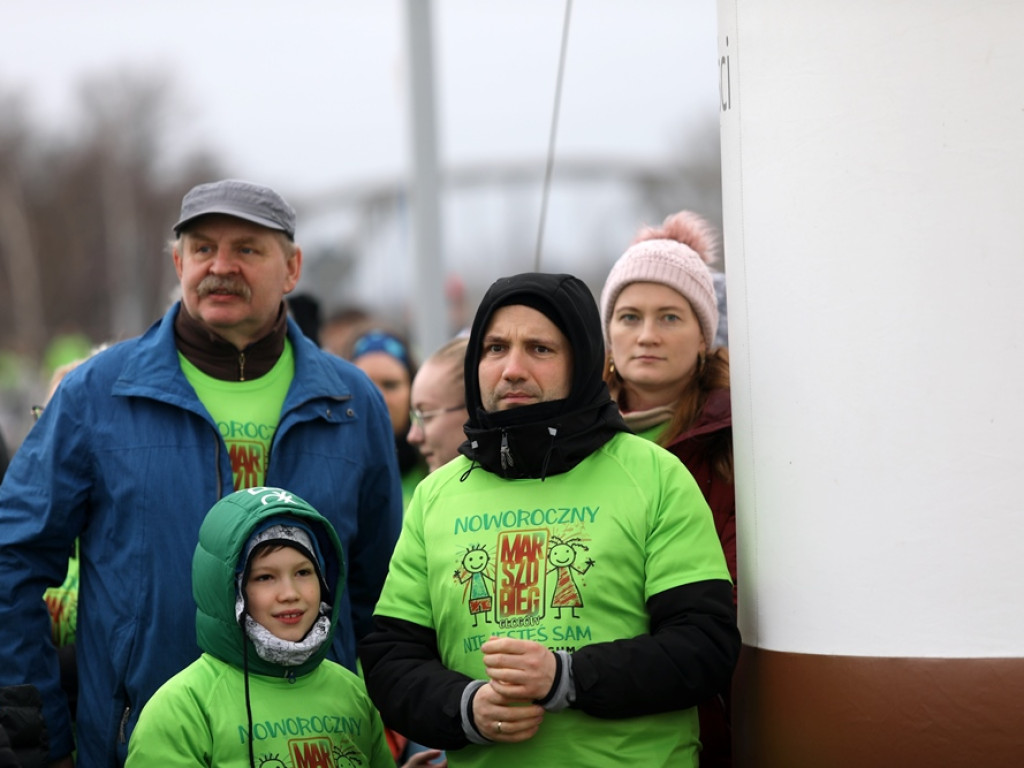 700 uczestników na starcie Noworocznego Marszobiegu w Głogowie [ZDJĘCIA]